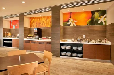 Una cocina o zona de cocina en Fairfield Inn & Suites by Marriott Nogales