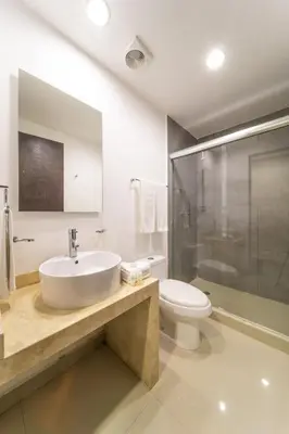 Un baño de Hotel Nuve Torreón