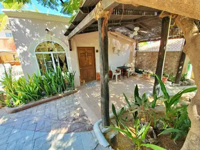 Jardín al aire libre en Coco Cabañas and Casitas Vacation Rentals