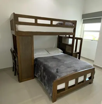 Cama o camas de una habitación en Torre EME Department