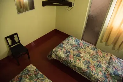 Cama o camas de una habitación en Hotel Esperanza