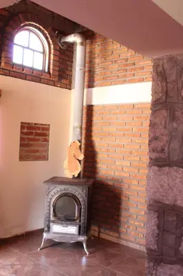 Zona de estar de Cabañas Margarito
