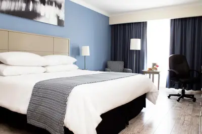 Cama o camas de una habitación en Krystal Urban Ciudad Juarez by US Consulate