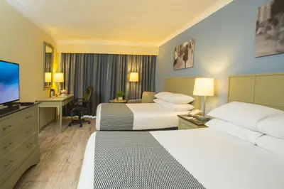 Cama o camas de una habitación en Krystal Urban Ciudad Juarez by US Consulate