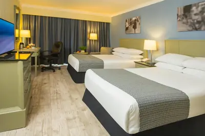 Cama o camas de una habitación en Krystal Urban Ciudad Juarez by US Consulate