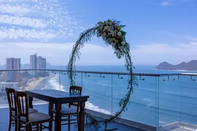 Paisaje cerca de este resort