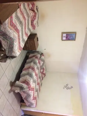 Cama o camas de una habitación en Blanquita Apartment
