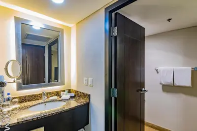 Un baño de Hotel Lucerna Hermosillo