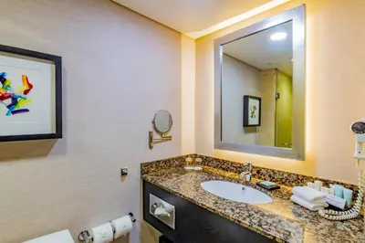 Un baño de Hotel Lucerna Hermosillo