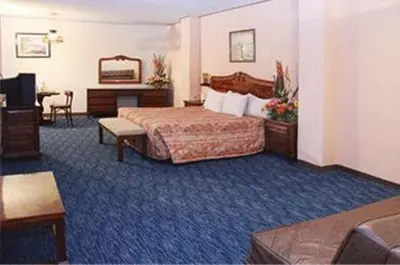 Cama o camas de una habitación en Hotel San Jorge