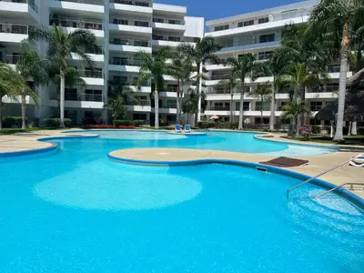 Piscina en o cerca de Departamento en Marina