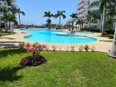 Piscina en o cerca de Departamento en Marina