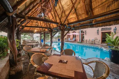 Piscina en o cerca de Hotel Posada del Hidalgo - Balderrama Hotel Collection