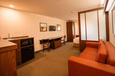 Zona de estar de Microtel Inn and Suites by Wyndham Ciudad Juarez, US Consulate