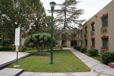 Jardín al aire libre en Casa Grande Chihuahua