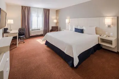 Cama o camas de una habitación en Casa Grande Delicias