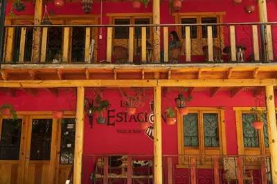 Plano de Hotel La Estacion