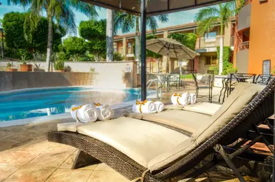 Piscina en o cerca de Hotel Colonial Hermosillo