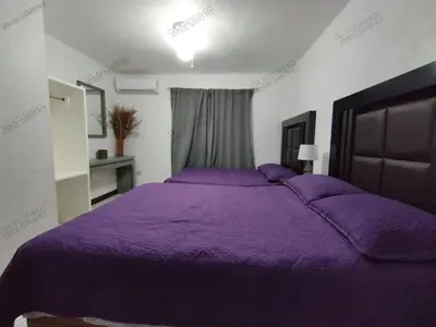 Cama o camas de una habitación en Condominio 303 Loma Bonita, enfrente de la alberca!
