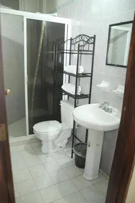 Un baño de Hotel Posada Doña Rubino