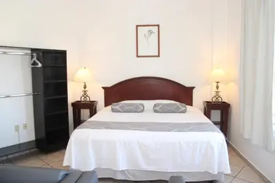 Cama o camas de una habitación en Hotel Posada Doña Rubino