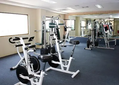 Gimnasio o instalaciones de fitness de Hotel San Marcos Express