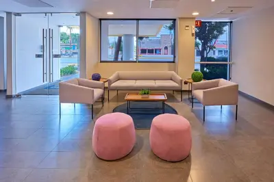 Zona de estar de City Express by Marriott Saltillo Norte