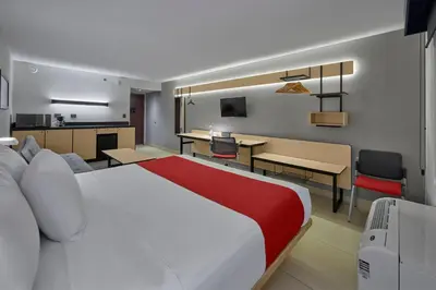 Cama o camas de una habitación en City Express by Marriott Los Mochis