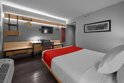 Cama o camas de una habitación en City Express by Marriott Ciudad Juárez