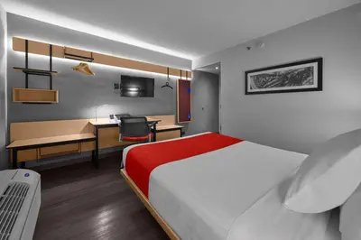 Cama o camas de una habitación en City Express by Marriott Ciudad Juárez