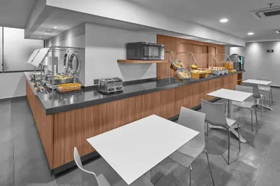 Una cocina o zona de cocina en City Express by Marriott Ciudad Juárez