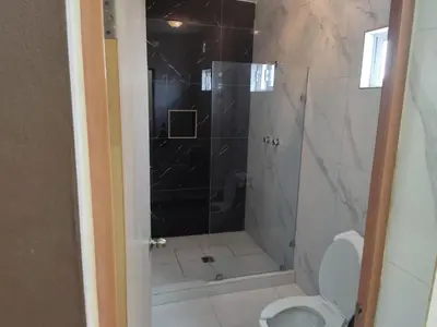 Un baño de Hotel Posada Santa Fe Sabinas