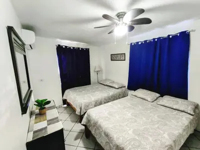 Cama o camas de una habitación en Casa Tecalai 5