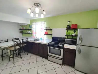 Una cocina o zona de cocina en Casa Tecalai 5