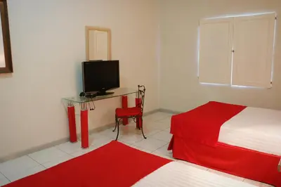 Cama o camas de una habitación en Zar Culiacan