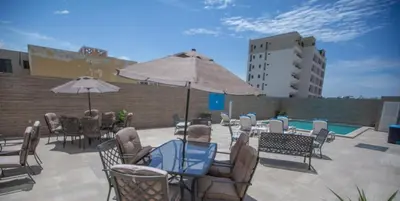 Un balcón o terraza de Hotel Ave Inn Mazatlán