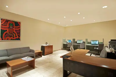 Zona de estar de Fiesta Inn Express Hermosillo