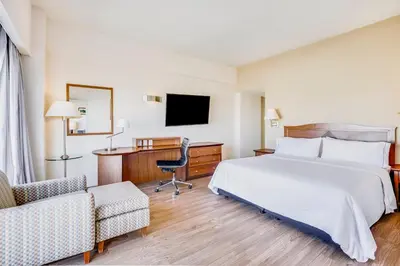 Cama o camas de una habitación en Fiesta Inn Torreon Galerias