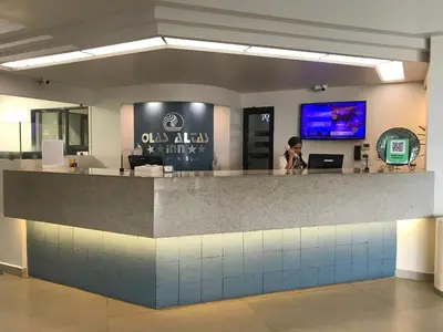 El vestíbulo o zona de recepción de Olas Altas Inn Hotel & Spa