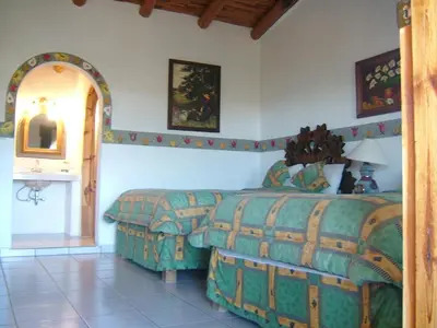 Zona de estar de Hotel Mansion Tarahumara