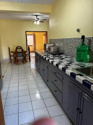 Una cocina o zona de cocina en Loreto Playa Boutique Hotel