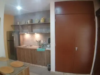 Una cocina o zona de cocina en Aguacate Suites
