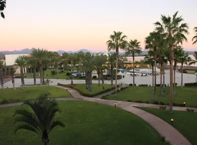 Paisaje cerca de este resort