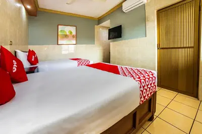 Cama o camas de una habitación en Hotel Romo
