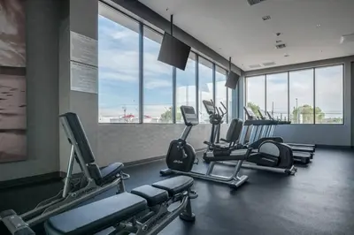 Gimnasio o instalaciones de fitness de Courtyard by Marriott Ciudad Juarez
