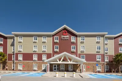 Edificio en el que se encuentra el apartahotel