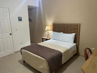 Cama o camas de una habitación en Hotel El Dorado