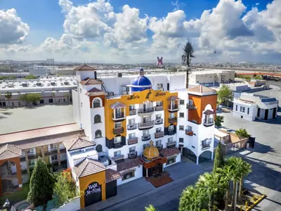 Edificio en el que se encuentra el hotel