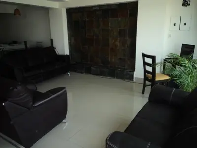 Zona de estar de Hotel Santa Cruz Mochis