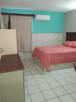 Cama o camas de una habitación en Hotel Duve Coral